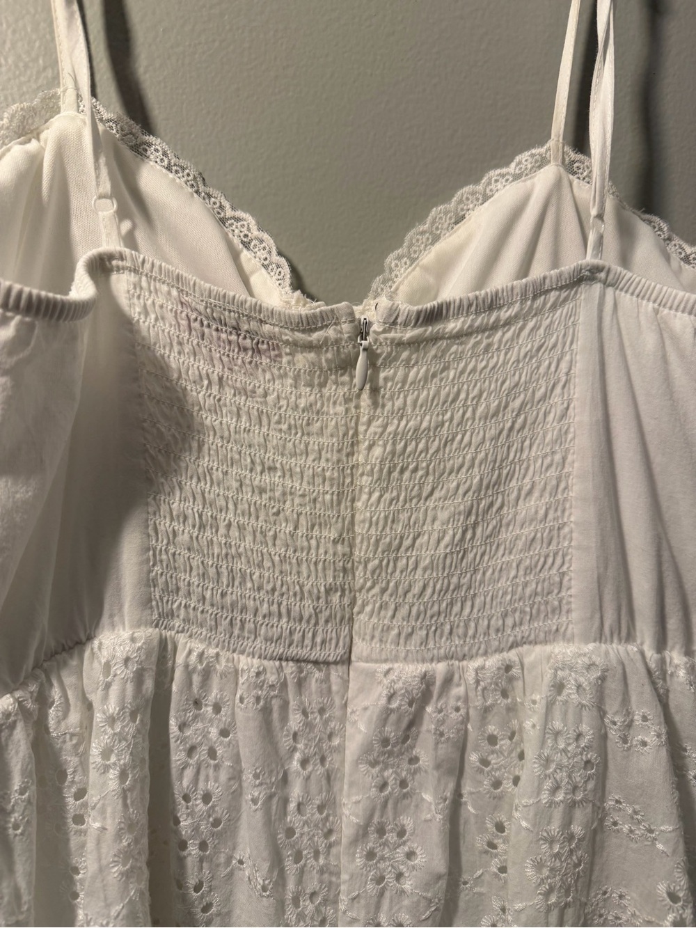 miami White‎ Eyelet Mini Dress - Picture 3 of 5